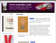 Tablet Screenshot of ormedec.com